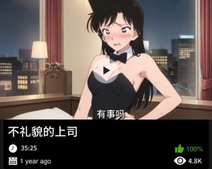 柯南同人-不礼貌的上司-密资库