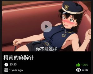 柯南同人-柯南的麻醉针-密资库